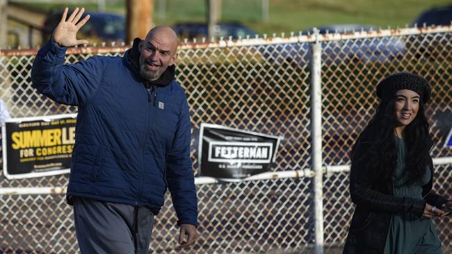 Pennsylvania Democratic Senate candidate John Fetterman has defeated Trump-backed Republican candidate Mehmet Oz. Picture: Getty Images