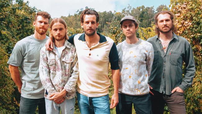 Australian band The Rubens have been forced to cancel their upcoming music festival, ValleyWays. Picture: Supplied