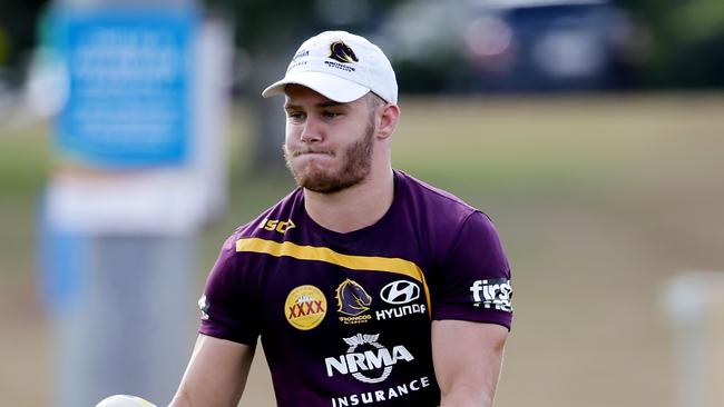 Broncos Training. Sam Scarlett. Pic Mark Calleja