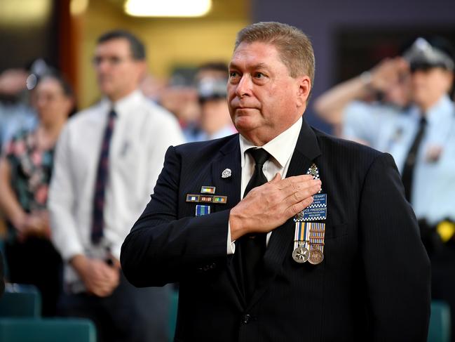 National Police Remembrance Day in Alexandra Hills. Picture: John Gass