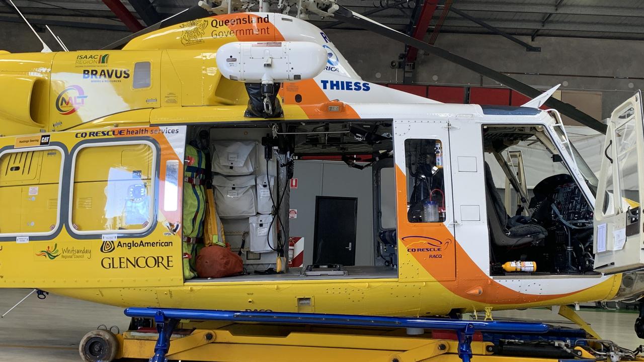 RACQ CQ Rescue CEO Tim Healee said his service hopes to replace its current Bell 412s with a new and better option. Picture: Duncan Evans