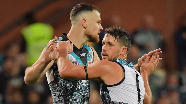 Port Adelaide is well placed after its win over Richmond. Picture: Getty Images