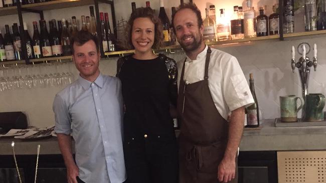 Top troika: Robert Mudge joins Astrid McCormack and chef Josh Lewis