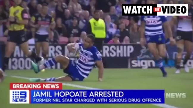 Nrl News 21 Jamil Hopoate Arrested Over Drug Plot Court Appearance Sacked By Brisbane Broncos