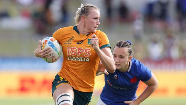 Maddison Levi was the 2022 World Series Rookie of the Year. Picture: Michael Bradley / AFP