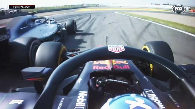 The five passes Daniel Ricciardo made to win the Chinese Grand Prix.