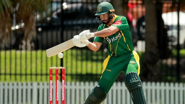 Long serving Randwick Petersham player Anthony Sams now holds the record for most dismissals by a wicketkeeper in Sydney first grade cricket. Photo by Jeremy Ng