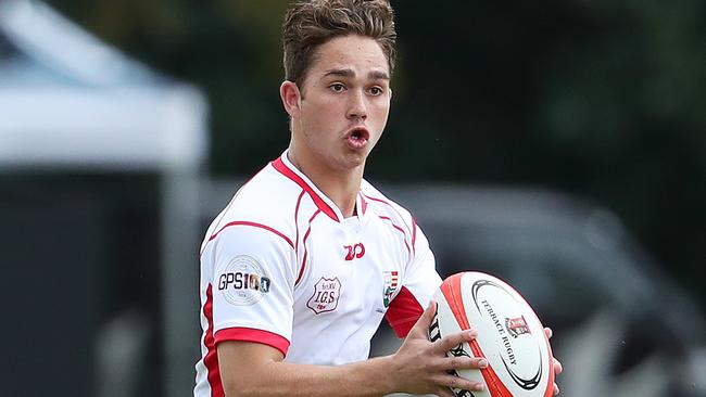 Ipswich Grammar fullback Tom Casey. Photo: Liam Kidston