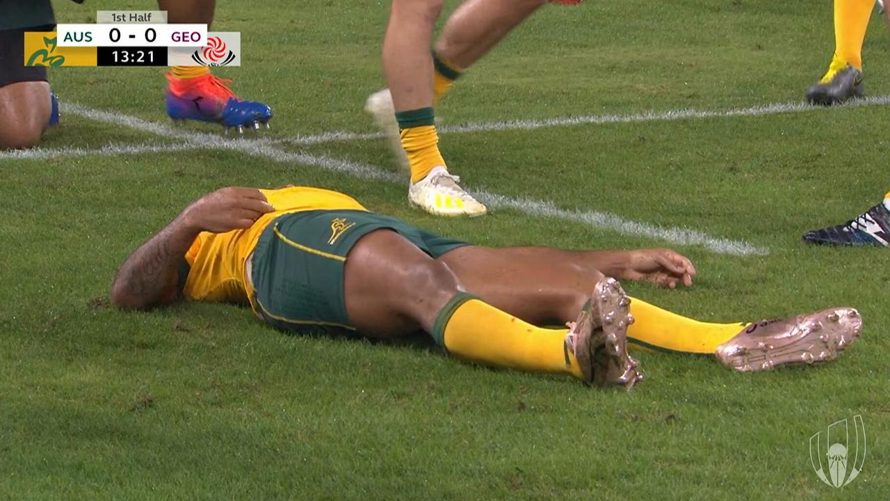 Kurtley Beale in all sorts of trouble.