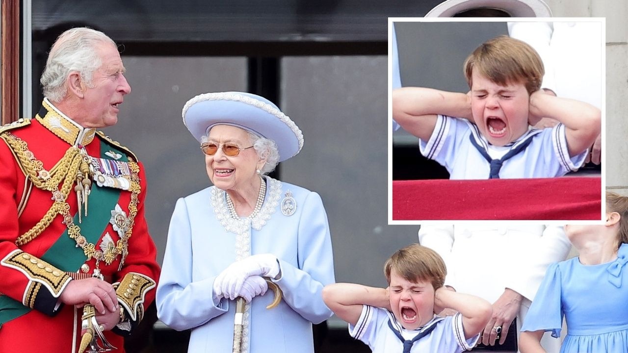 Prince Louis steals show on Queen’s day