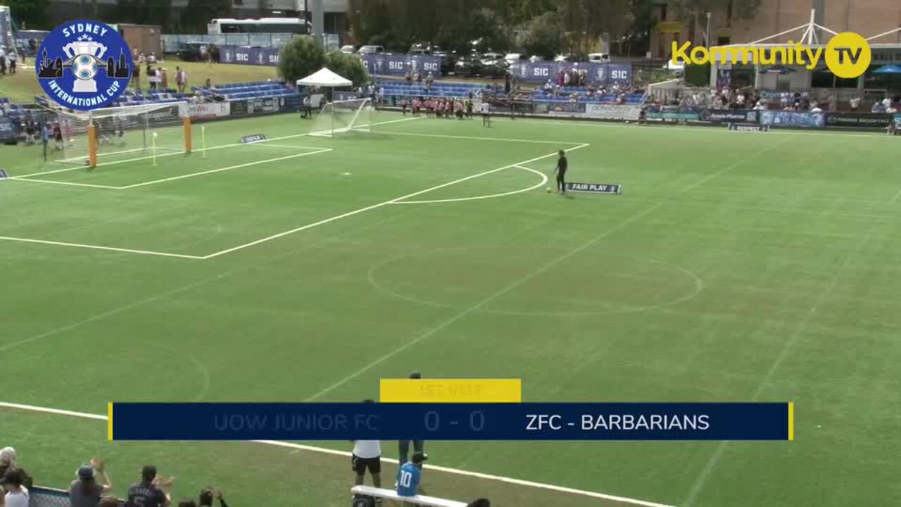 Replay: UOW Junior FC vs Hurstville ZFC (U8 Cup semi-final) — Sydney International Cup Day 3