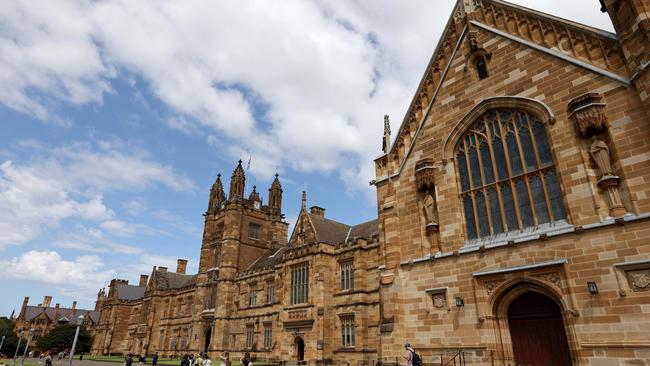 The University of Sydney. Picture: NCA NewsWire/Damian Shaw