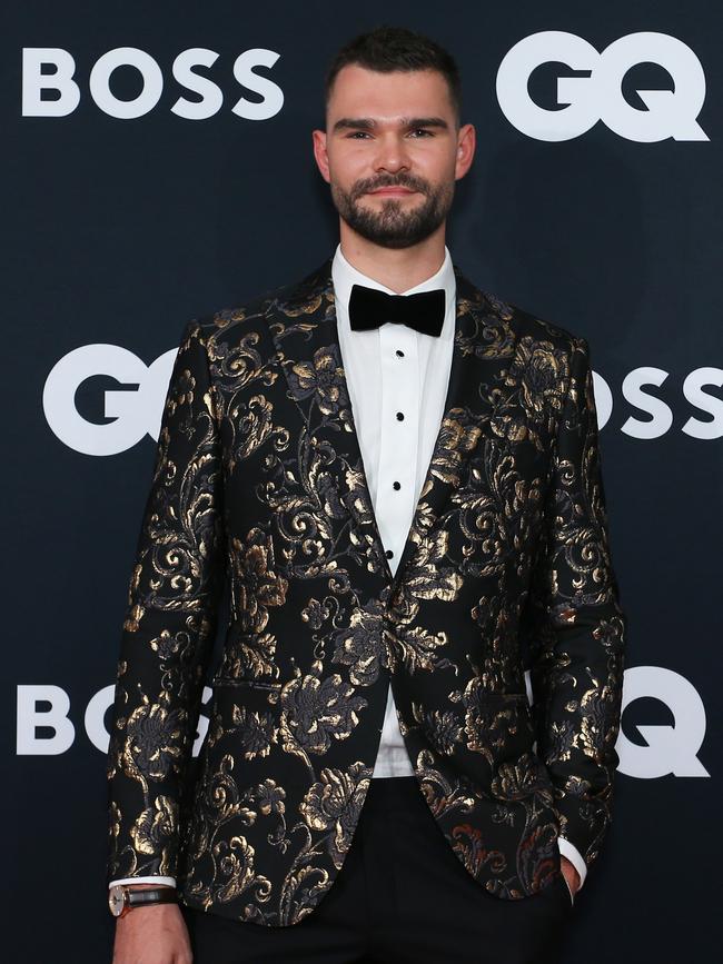 Isaac Humphries at the 2022 GQ Men Of The Year Awards. Picture: Getty Images