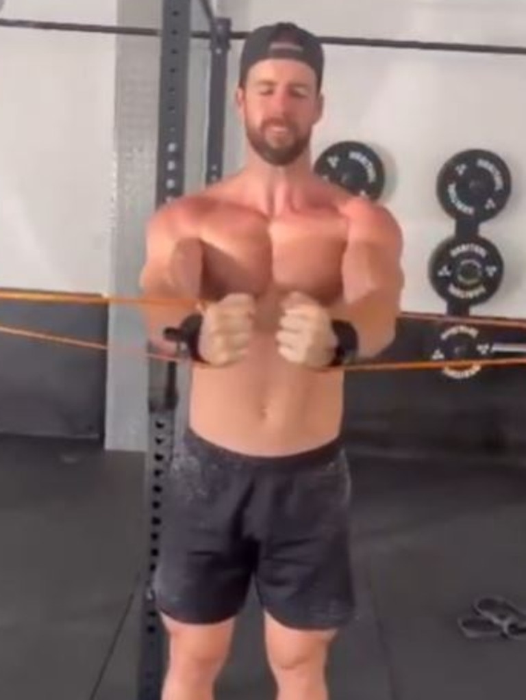 James Magnussen has transformed his physique.