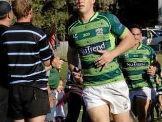 Jacob Mabb runs out to play rugby. Picture: Contributed