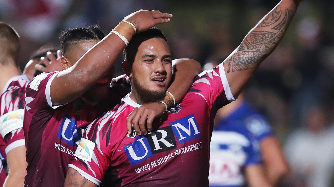 Manly's Addin Fonua-Blake has re-signed. Picture. Phil Hillyard