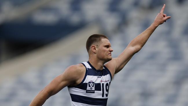 Former Geelong player Phoenix Foster has joined a local SA footy club. Picture: Michael Klein