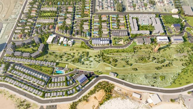 Artist's impression of the $220m Wallaroo Shores housing project. Picture: Monopoly Property Group