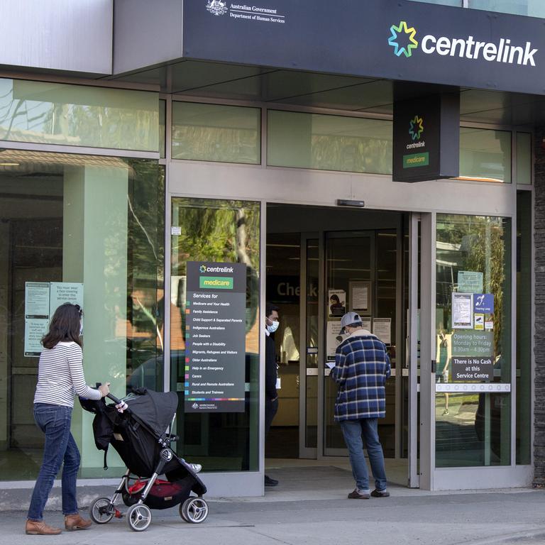 Two million Aussie parents are currently receiving support from Centrelink. Picture: NCA NewsWire / David Geraghty