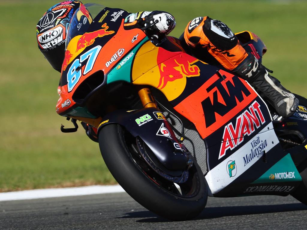 Tenth in Valencia was enough for the Aussie rider. Picture: AFP