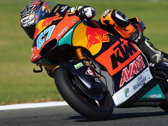 Tenth in Valencia was enough for the Aussie rider. Picture: AFP