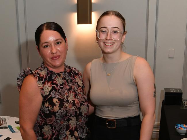 Kirsten Bowen and Caitlin Hore. Picture: Evan Morgan