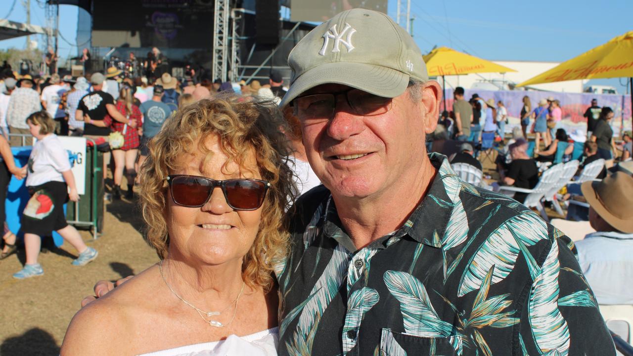 Gary and Gloria Hazel enjoyed the Lighthouse Rock 2023 festival in Bundaberg on Saturday, October 14.