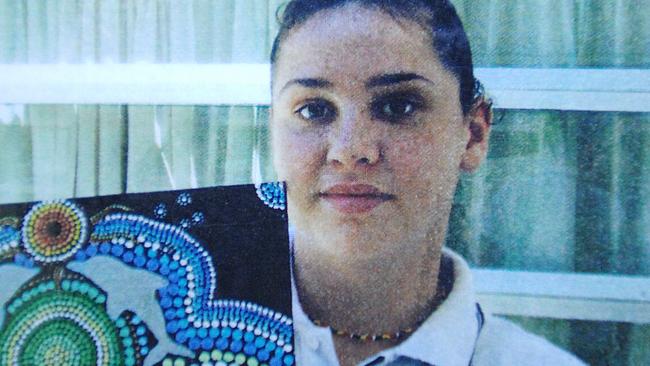 Missing Grafton girl Jasmine Morris, 19, aka Jasmine Moore, pictured here at a Sydney school she attended for a short time.