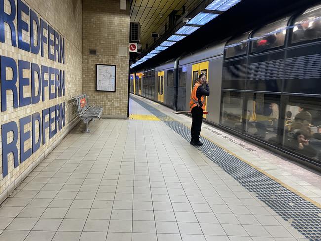 Redfern train station. Generic Redfern photos. Public transport/trains