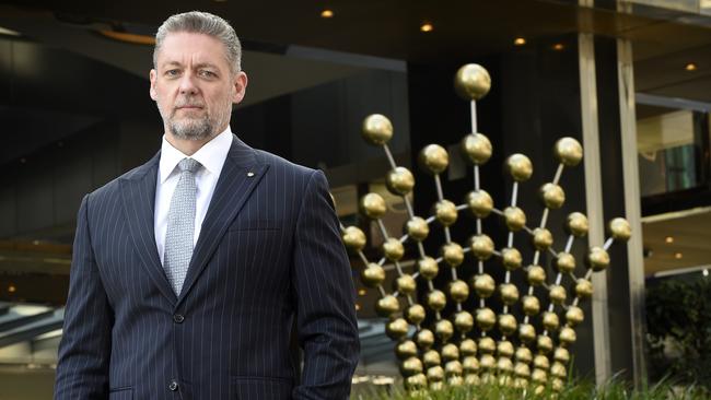 Crown Resorts chief executive Ciaran Carruthers. Picture: NCA NewsWire / Andrew Henshaw