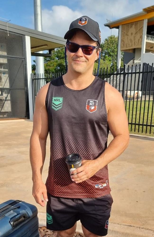 Coach Samuel Irwin of Nightcliff Dragons RLC has been nominated for the 2024 NT News Sports Coach of the Year. Picture: Supplied.