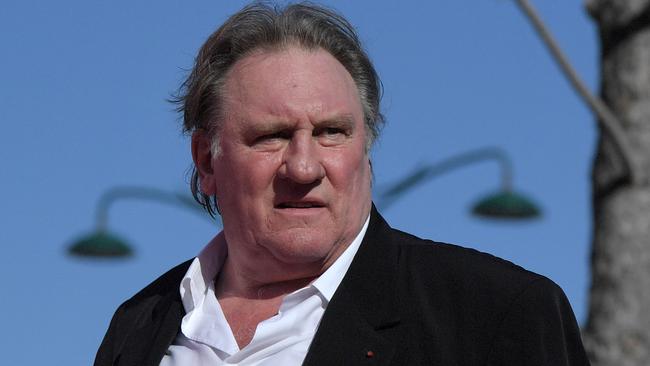 French actor Gerard Depardieu. Picture: AFP