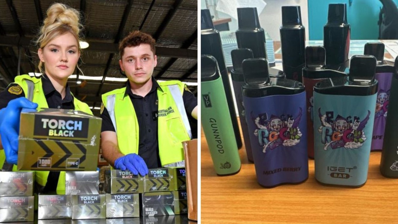 Rival gang turf wars feared as Brisbane named illicit vape capital