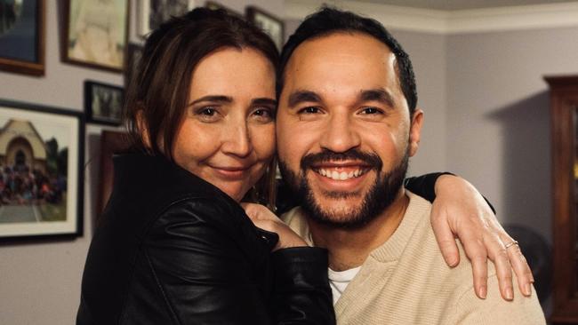 Sarah Dinsey, who plays Joni, and Jesse Aquiningo, who plays Nate. Picture: Supplied