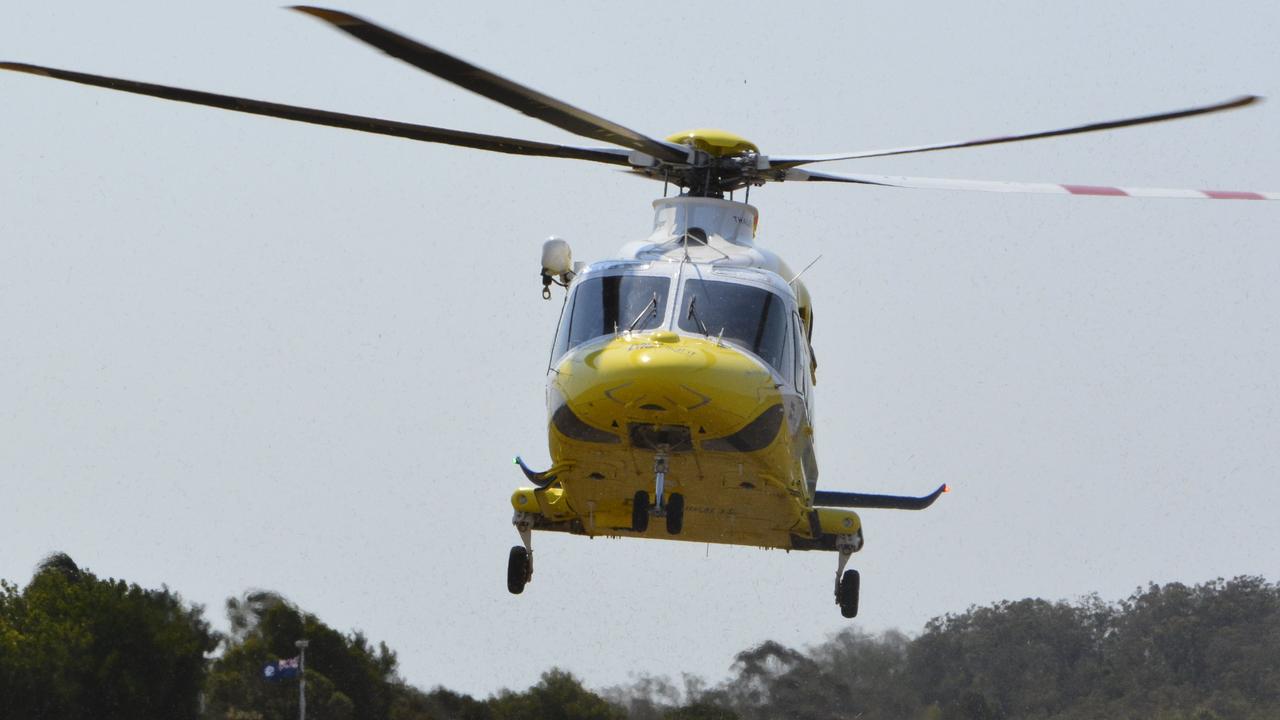 Woman in 20s airlifted after motorbike crash near Gympie