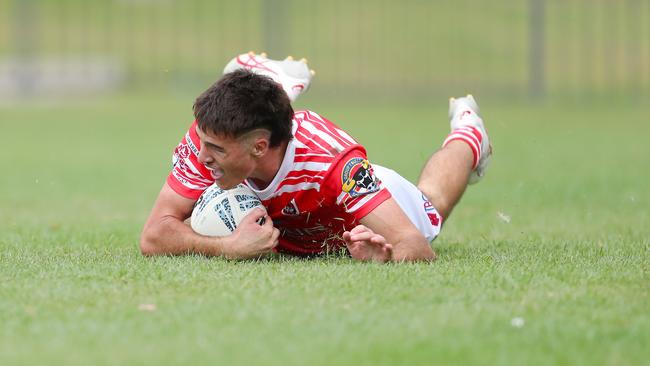 Laurie Daley Cup gun Toby Rumble was on the scoresheet again for Collegians. Pic: Sue Graham