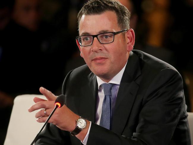 Victorian Premier Daniel Andrews had two choices and both were bad. Picture: Nathan Edwards