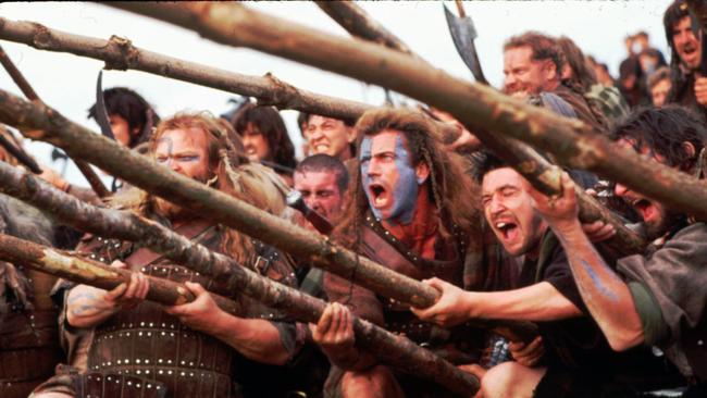 If facing falling property prices, channel Braveheart’s Mel Gibson for strength in adversity.