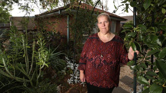 Beck Strumpel is a childcare centre worker who loves her job, but she has to work multiple other jobs in order to afford the rent of her Lara home. Picture: Mike Dugdale