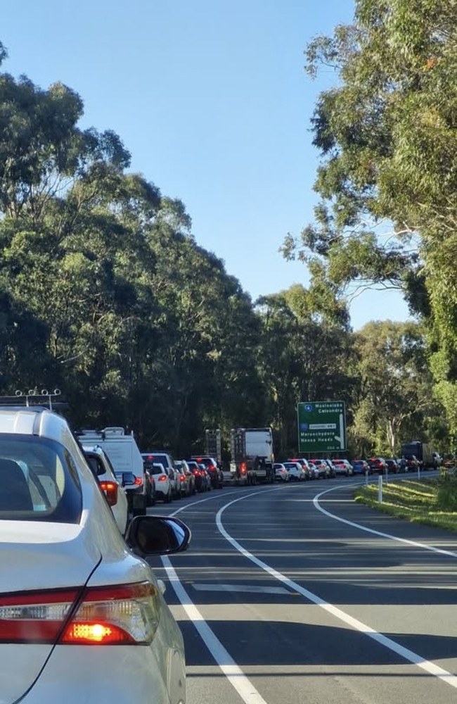 Sunshine Motorway traffic