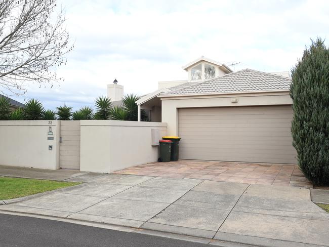 The Ristevskis’ home in Avondale Heights. Picture: Jason Sammon