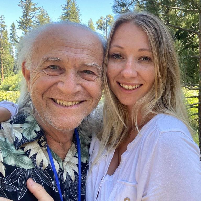 She said she’s ‘scared of losing’ her partner because of their 48-year age-gap. Picture: Instagram/KelseyHopeful