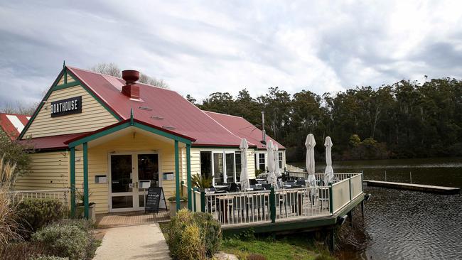 Grab a bite at the Boat House after ambling around Daylesford Lake. Picture: Andy Rogers