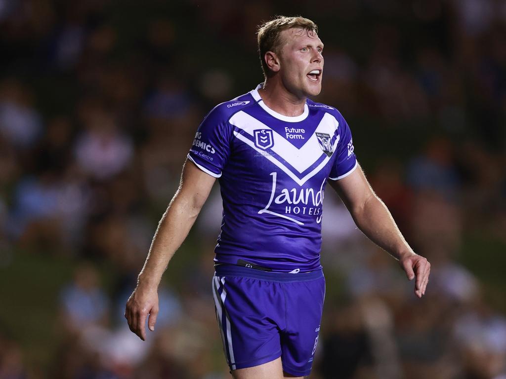 Drew Hutchison starts at halfback for the Bulldogs. Picture: Jason McCawley/Getty Images