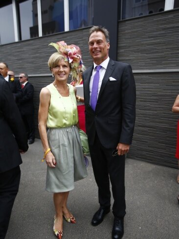 The pair made their relationship public at the Melbourne Cup in 2014. Picture: Bradley Hunter