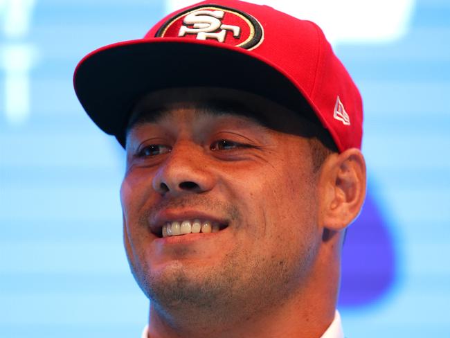 49ers running back Jarryd Hayne retiring from NFL to pursue Olympics - ABC7  San Francisco