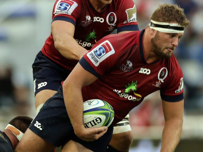 James Slipper will play his 100th game for the Reds on Sunday.