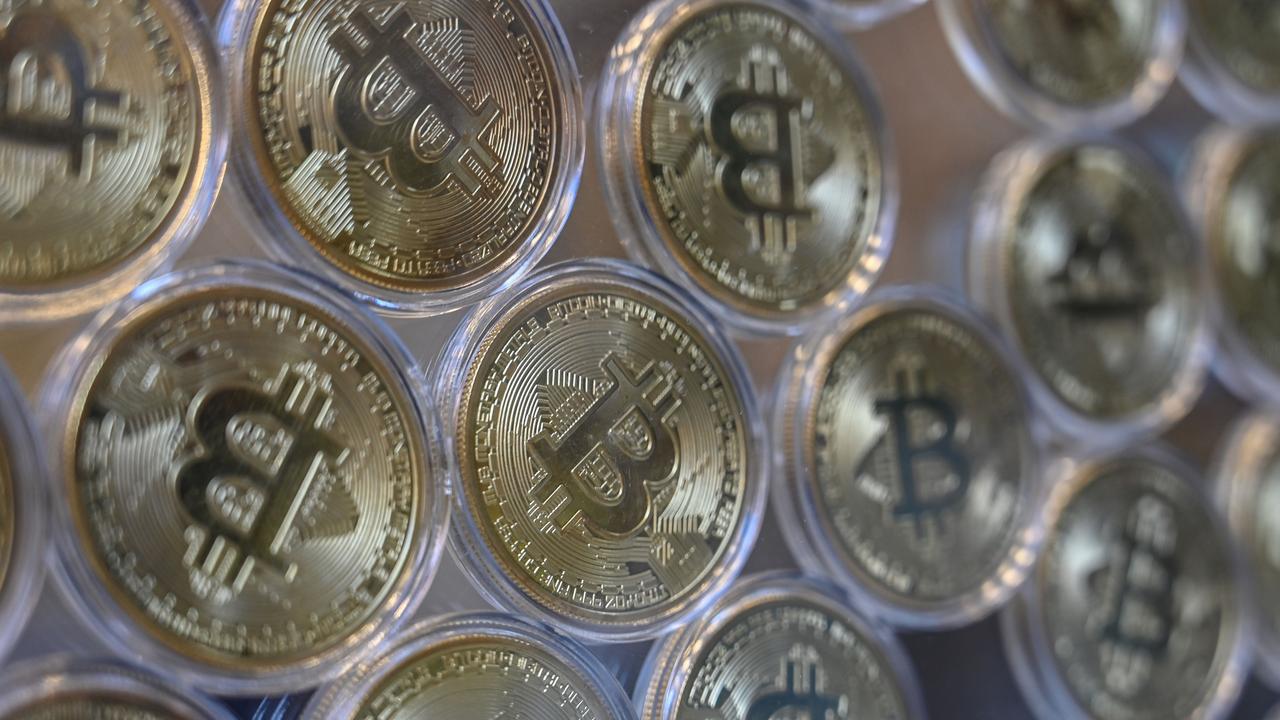 Bitcoin dropped overnight but is still sitting in just below the $42,000 mark. Picture: Ozan Kose / AFP