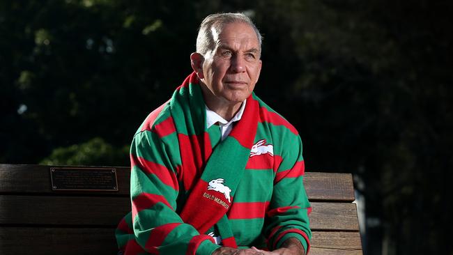 South Sydney legend John Sattler is recovering from a stroke. Picture: Adam Head