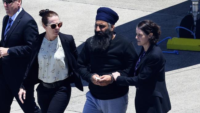 Rajwinder Singh left Australia for India the day after Toyah Cordingley was found allegedly murdered on Wangetti Beach in Far North Queensland in October 2018, and is the alleged key suspect in the murder case. Picture: Brendan Radke